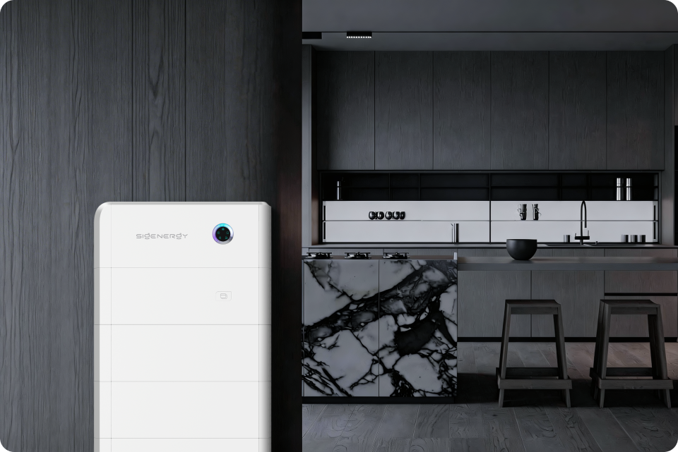 SigenStor stapelbare Installation