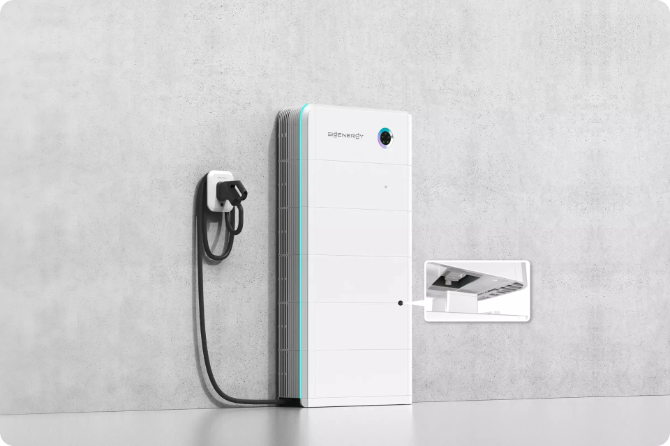 Sigenergy Lichtdesign und Systemanzeige